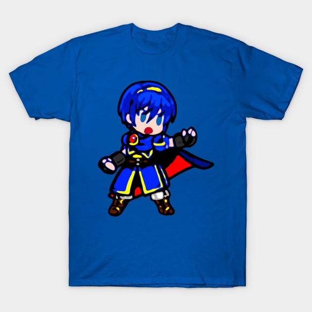 Marth (Fire Emblem Shadow Dragon) T-Shirt by hidexmian